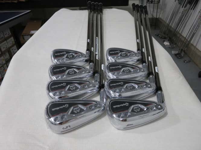 TaylorMade 2018 M CGB Iron Set MCGB - 4-PW, AW - Senior Graphite - NEW - LH