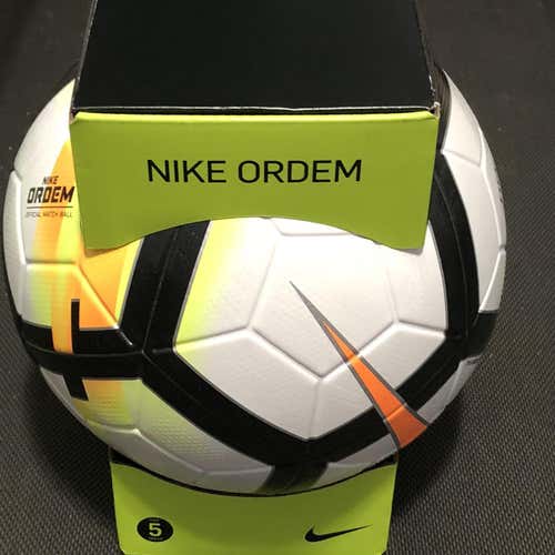 New Nike Ordem 5 Soccer Ball