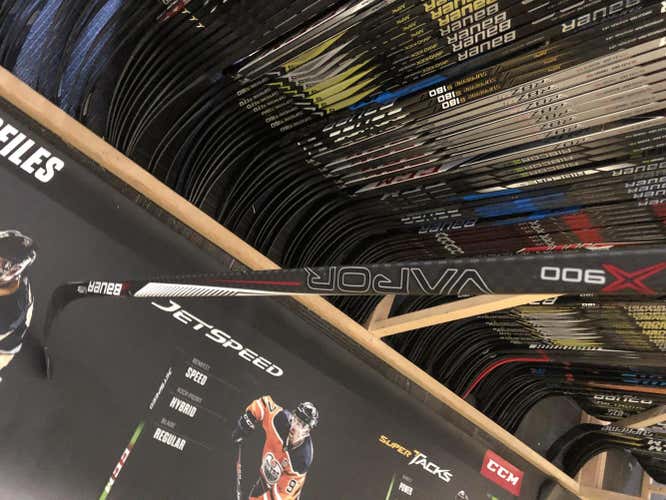 New Bauer Vapor X900 Hockey Stick Righty Senior p14 87 flex 2015