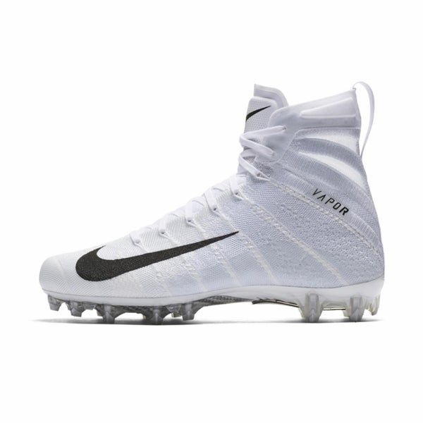 New Vapor Untouchable 3 Elite Flyknit Cleats Sz:8.5 White Cleats