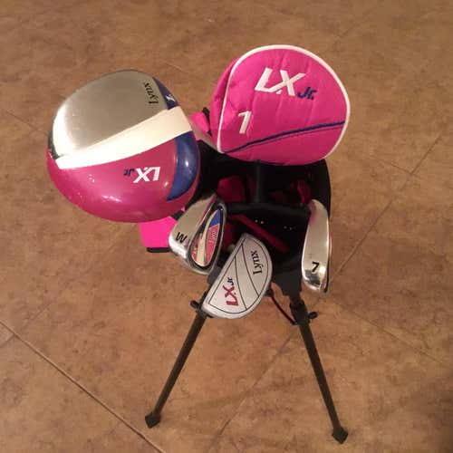 Lynx Junior Girls Golf Set With Bag Size 1 (ages 5-8)