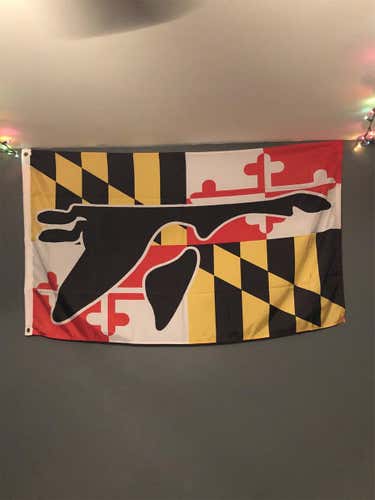 Washington College Shoremen Maryland Flag 3x5