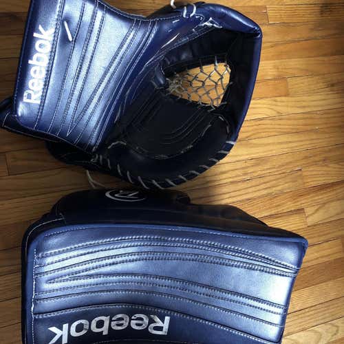 Reebok P4 Goalie Glove & Blocker Regular Senior Pro Stock