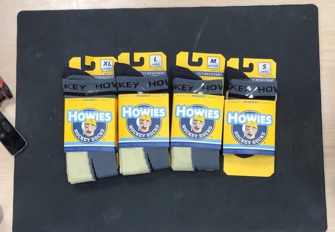 Brand New Howies Cut Resistant Skate Socks Calf High