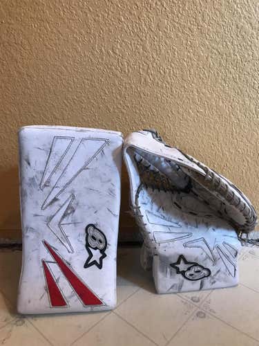 Netzero Goalie Glove & Blocker Regular Junior