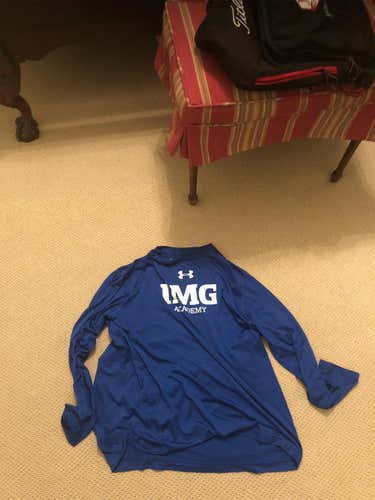 IMG Academy Lacrosse Blue Long Sleeve Shirt (XL)