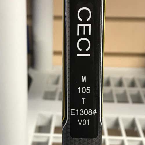 New Super Tacks Hockey Stick Righty Heel Senior Pro Stock CODY CECI TORONTO MAPLE LEAFS