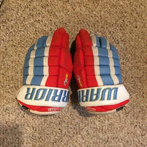 LITTLE CAESARS AAA HOCKEY GLOVES SIZE 12