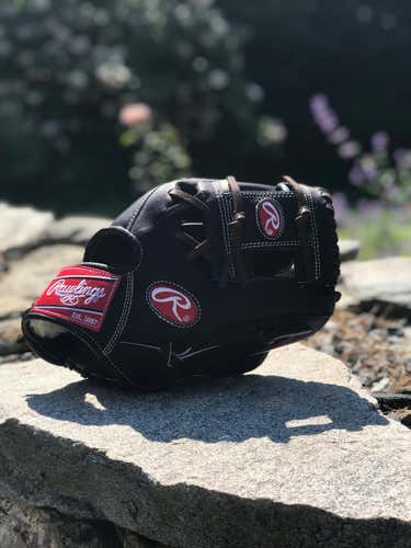 Never Used Black Rawlings Pro Preferred Black 11.5-Inch RT Adult Adult