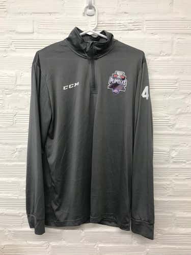 Calder Cup Playoffs Rochester Americans CCM 1/4 Zip Large