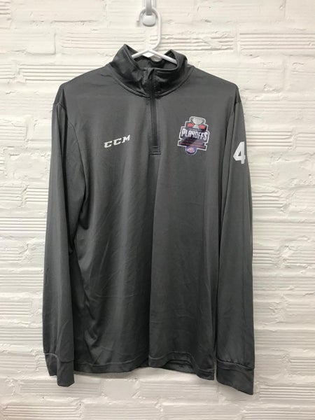 Calder Cup Playoffs Rochester Americans CCM 1/4 Zip Large