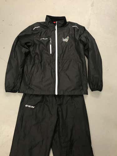 San Jose Barracuda Team Issued AHL CCM Tracksuit Medium