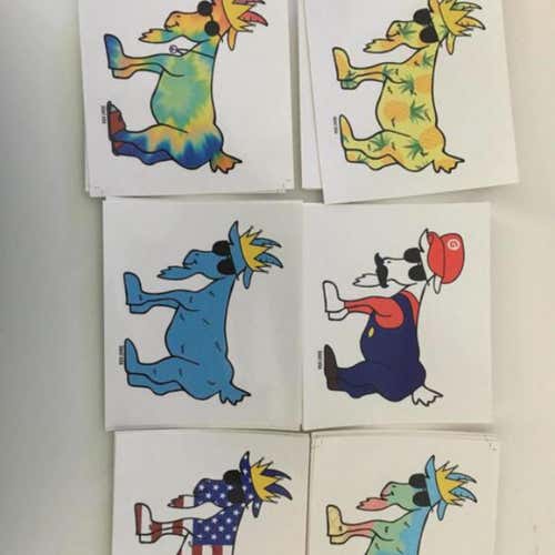 GOAT stickers ( Read description)