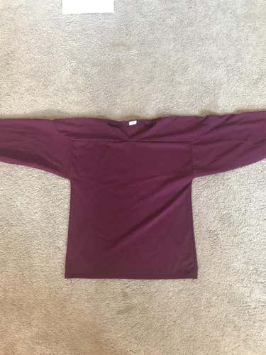 Burgundy Practice Jersey