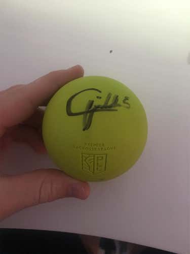 Conner fields signed PLL game ball