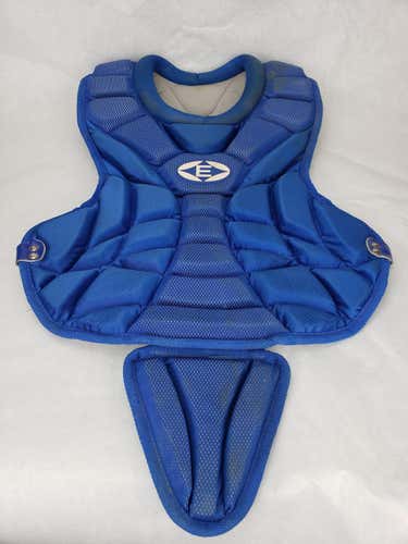 Easton Natural Catcher's Chest Protector size Youth Royal Blue