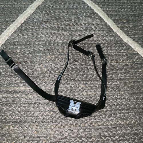 Limited Edition Black Maryland Lacrosse Chinstrap
