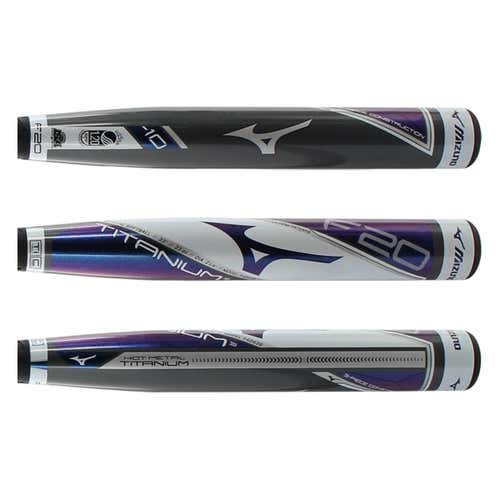 New Mizuno Titanium 34"/24oz Bat  With Warranty and Free Bat Rolling