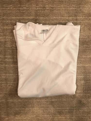 White CCM Jersey Extra Large