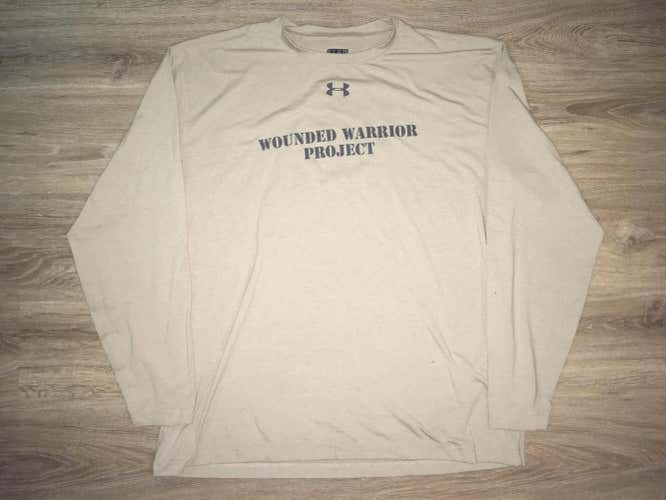 (XL) Under Armour Wounded Warrior Project Long Sleeve Shirt