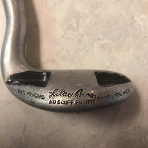 Vintage Lilac Bros No Scuff 35” Right Hand Putter