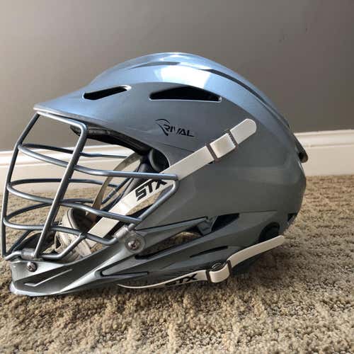 Grey Rival Helmet **BRAND NEW SIZE L/XL
