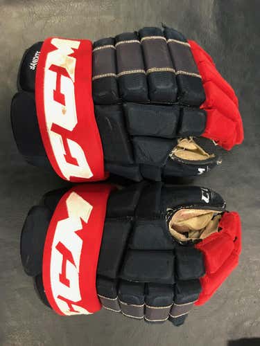 CCM 4 Roll Custom 14" Gloves Senior Pro Stock