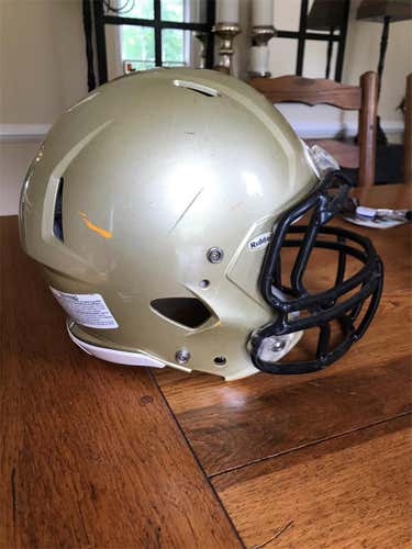 Riddell Speed Helmet. Youth Small (Gold)