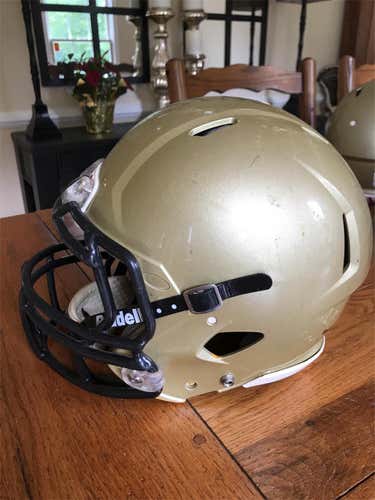 Gold Riddell Speed Helmet Youth M (Gold)