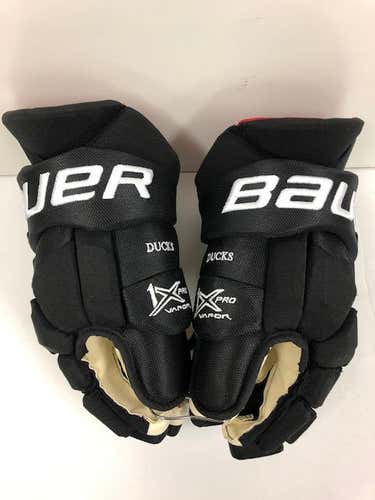 New / Bauer Vapor 1X Pro Gloves Senior Pro Stock / Ducks / 15"