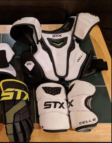 STX Cell IV Shoulder Pads Large
