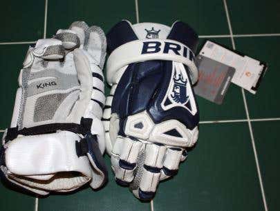 New Brine King V Lacrosse Gloves