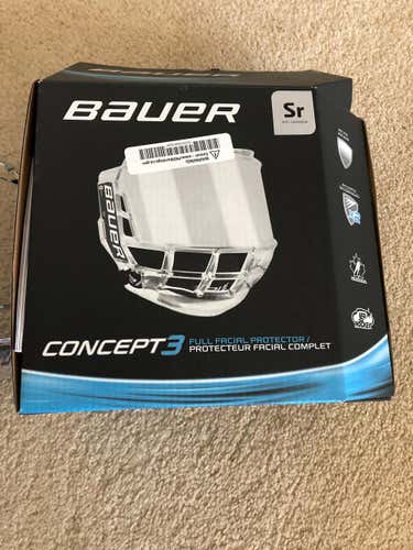 New Bauer Concept 3 Full Shield