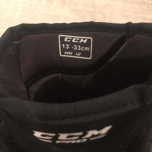 CCM HG12 Gloves Senior Colorado Avalanche Pro Stock