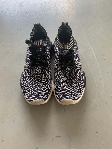 Size 10.5 Adidas NMD R1 PK “Zebra”