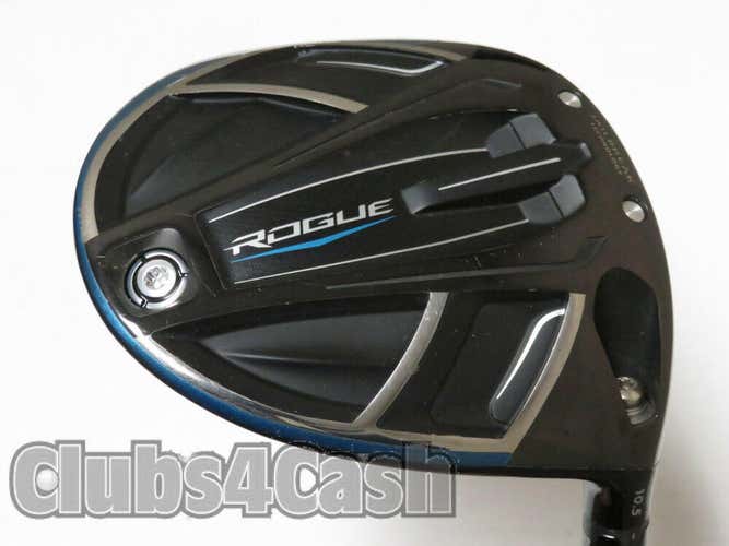 Callaway Rogue Driver 10.5* Aldila Synergy 50-R Regular Flex NO Cover  Value  # 35510