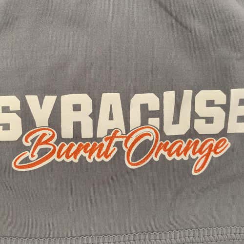 New Under Armour Heatgear Syracuse Lacrosse (burnt orange) Shorts Adult