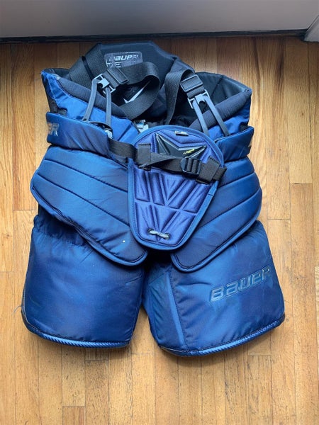 1S Hockey Goalie Pants Senior Small Navy