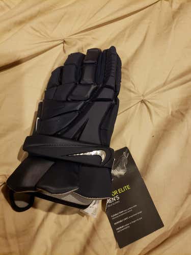 New Navy Blue Nike Vapor Elite Gloves with tag - LEFT HAND GLOVE ONLY