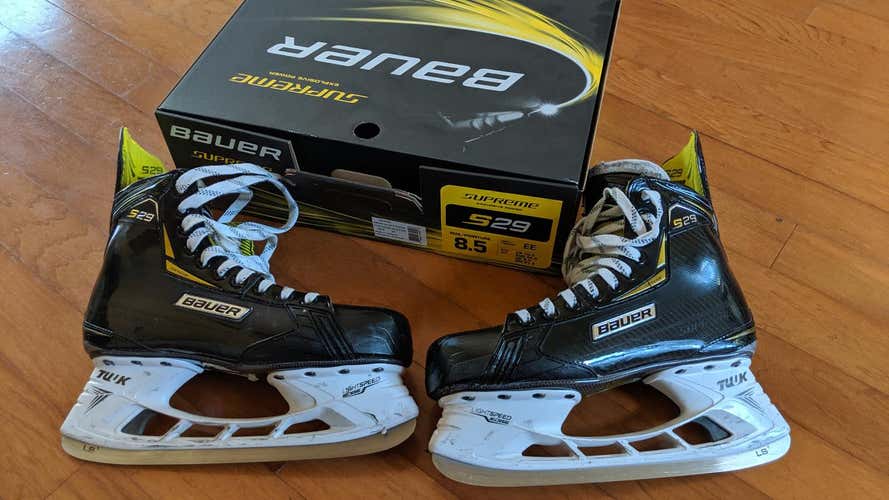 Bauer Supreme S29 Hockey Skates Senior Size 8.5
