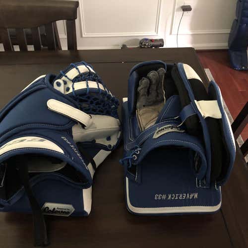 Extreme Flex III Pro Goalie Glove & Blocker Regular Senior Pro Stock