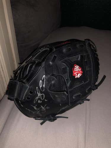 Tampa Bay Rays Signed Nokona Baseball Glove
