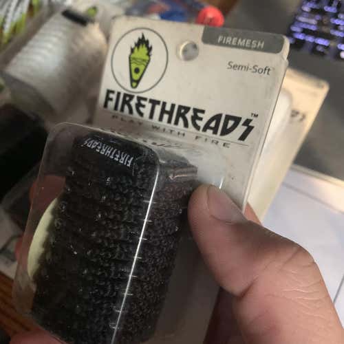 Firethreads Semi Soft Black Mesh