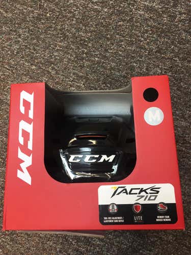 Brand New Tacks 710 Helmet Size Medium.  Color Black. $125.00