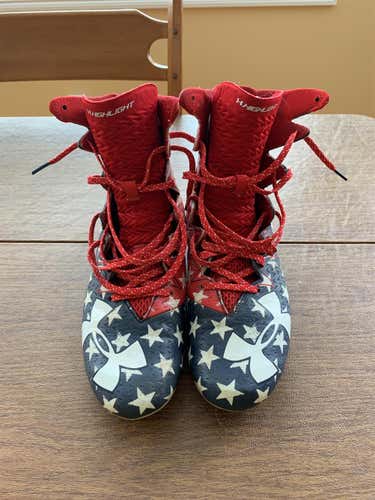 Limited Edition USA Under Armour Highlight Cleat Size 9.5