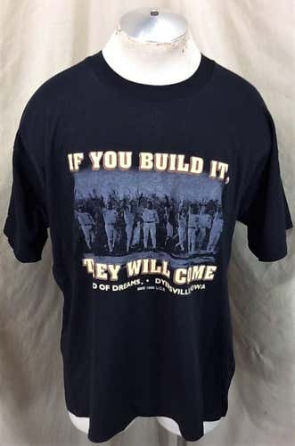 Vintage 1996 Field of Dreams "If You Build It" (XL) Retro Graphic Baseball Movie T-Shirt