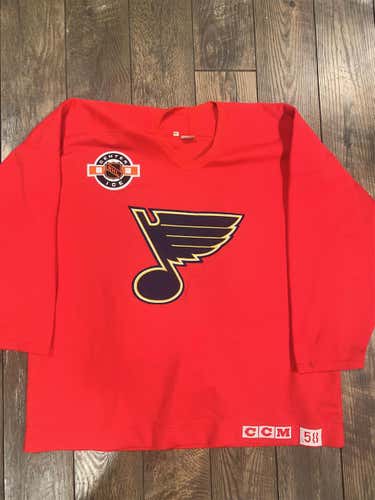 St. Louis Blues Vintage CCM Practice Jersey