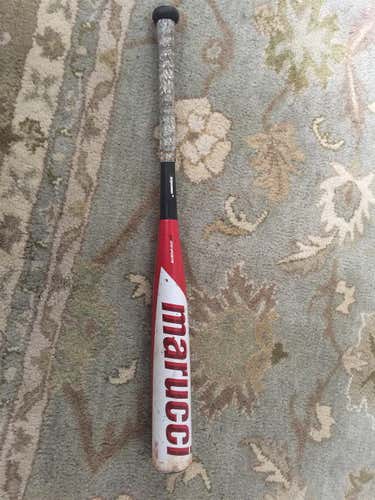 2019 Marucci CAT Composite Bat w/Grey and White Lizard skin Bat Grip
