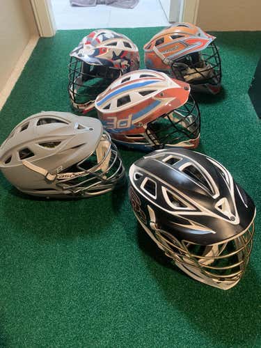 Multiple Cascade R and CPX-R Helmets