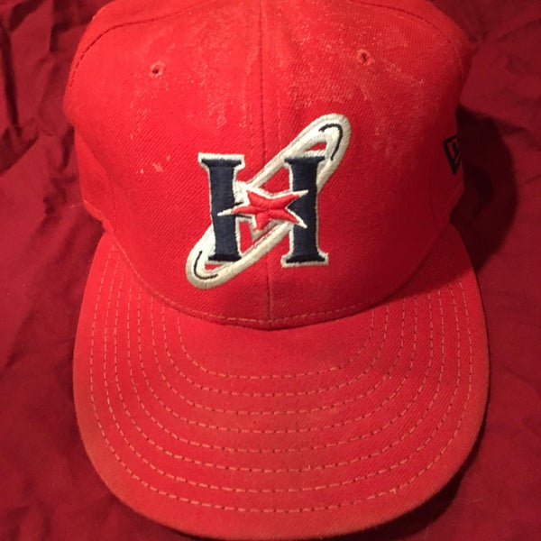 Huntsville Stars MiLB Game Used Worn Hat #12 Milwaukee Brewers Size 7 1/2 - A19